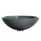 Anzzi Belissima Round Glass Vessel Bathroom Sink with Stellar Grey Finish LS-AZ917 - alternate 4